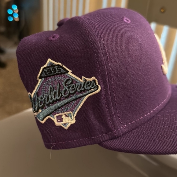 Purple World Series Cap